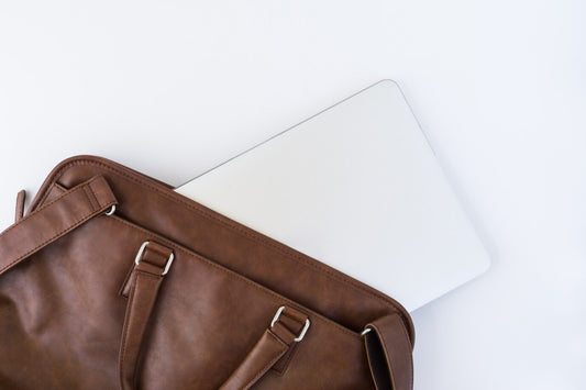 Laptop Bag 15.6 Inch Leather Laptop (MOQ-5PCS)
